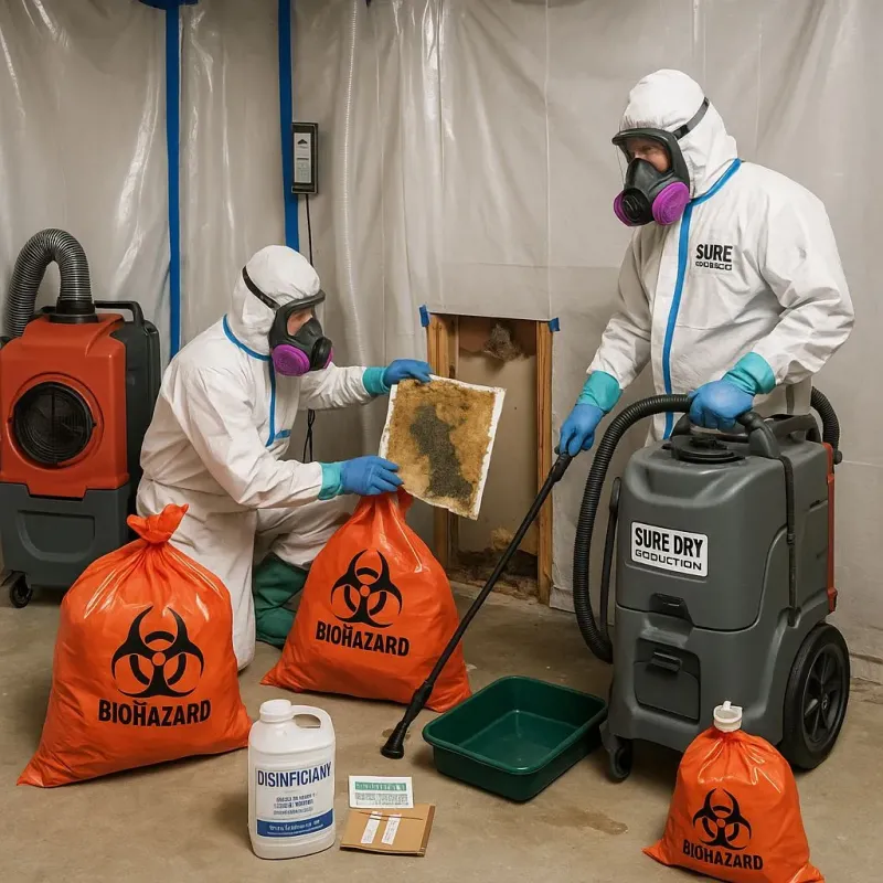 Contaminated Water Handling Protocols process in Shasta Lake, CA